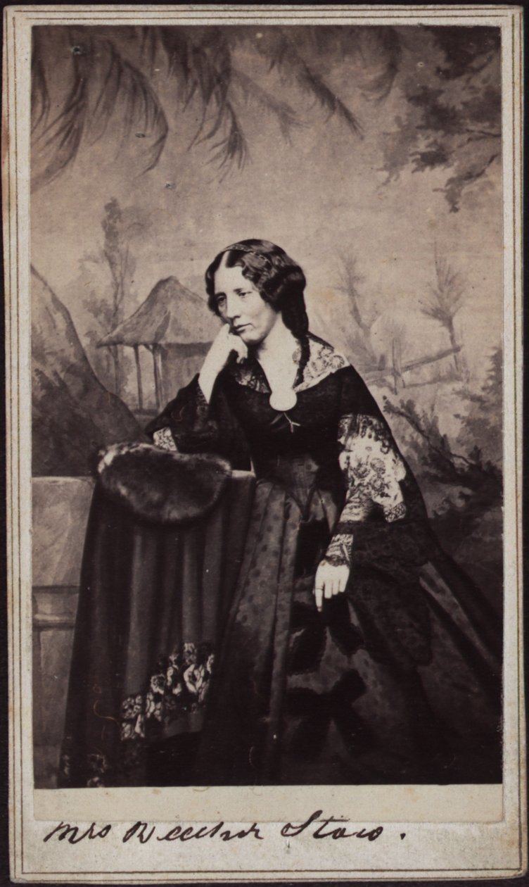 Harriet Beecher Stowe portréja 1811-1896, kb. 1860. alkotó: Charles DeForest Fredricks