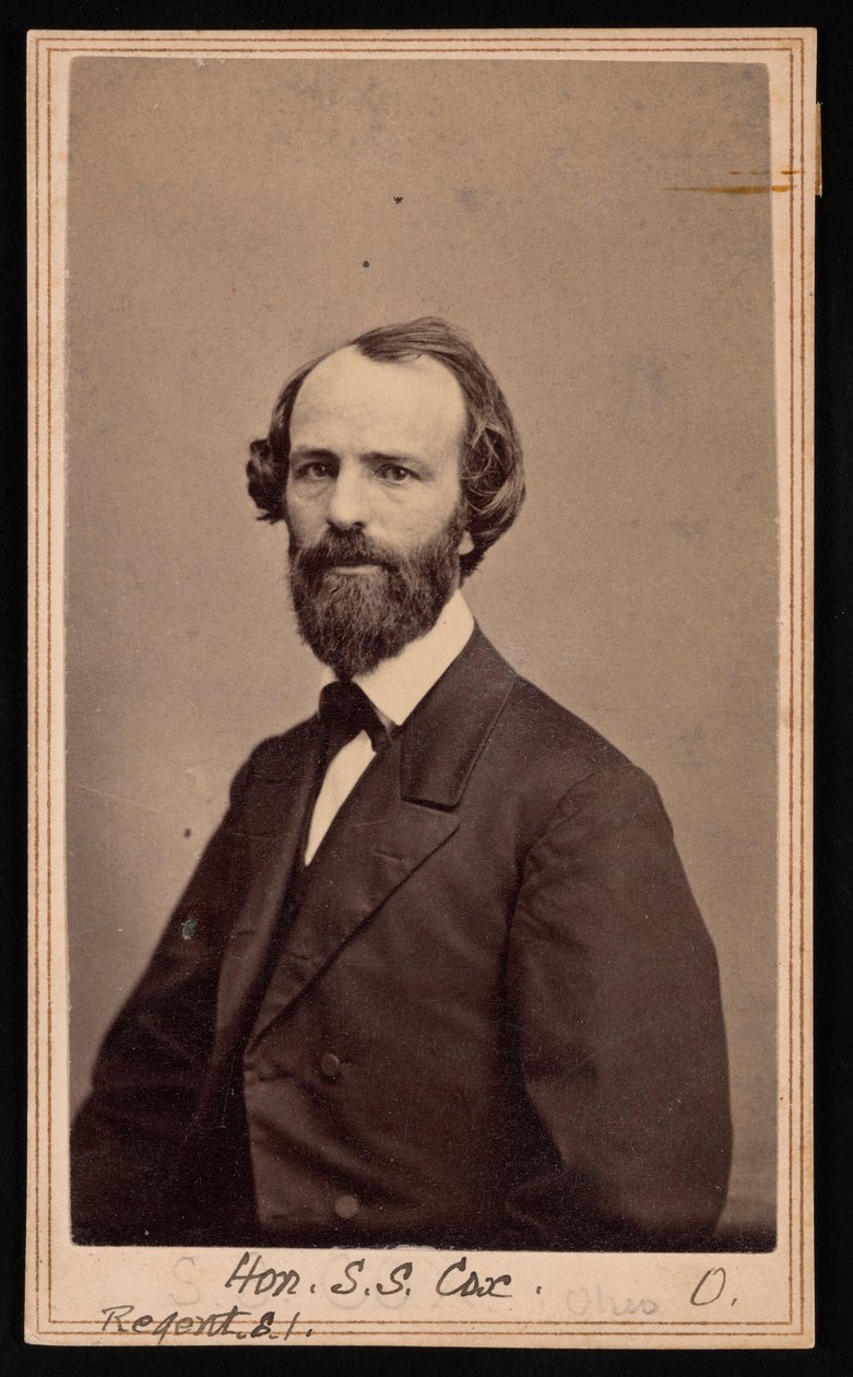 Samuel Sullivan Cox portréja 1824-1889, 1889 előtt alkotó: Charles De Forest Fredricks