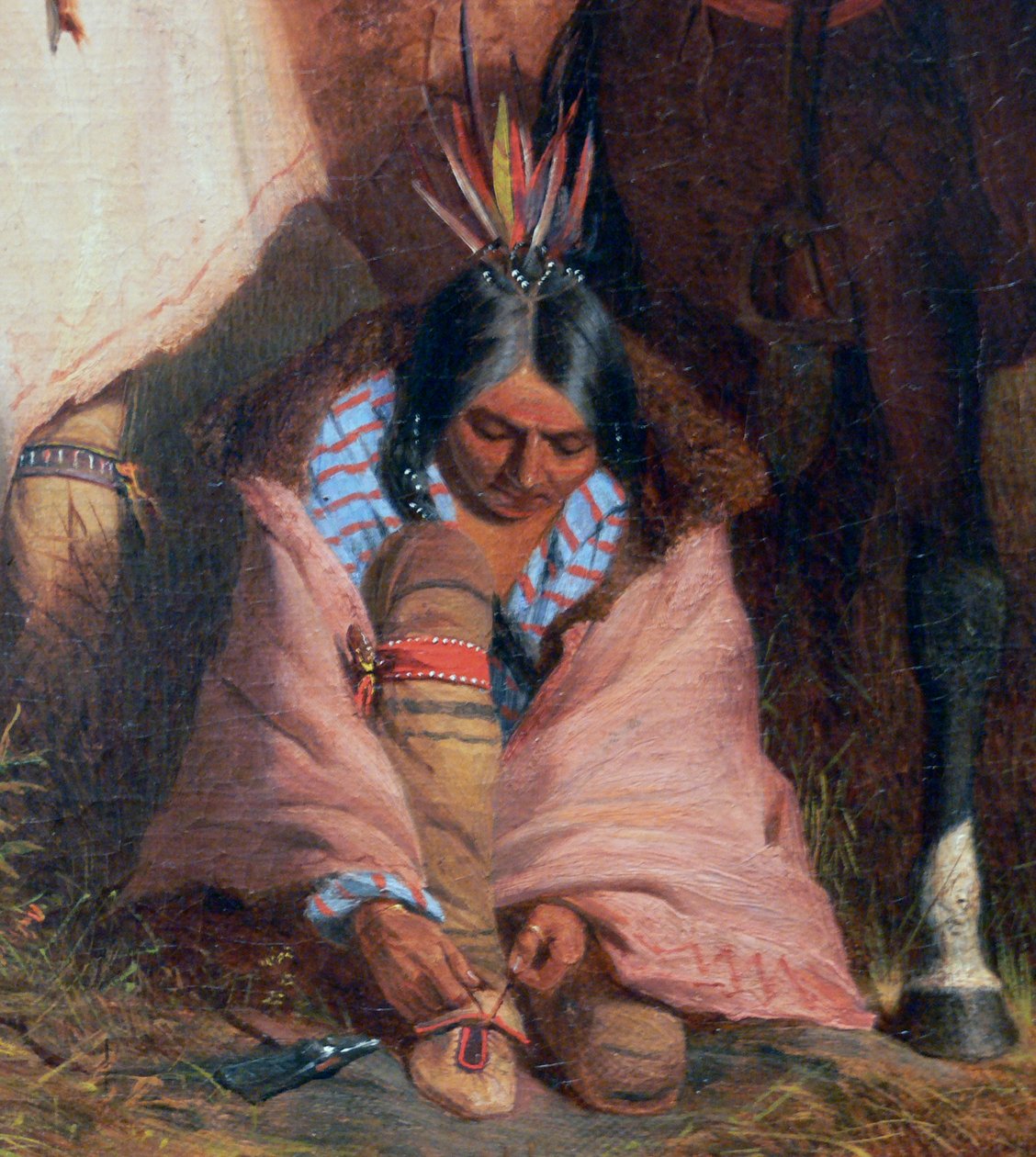 Indiai csoport alkotó: Charles Deas