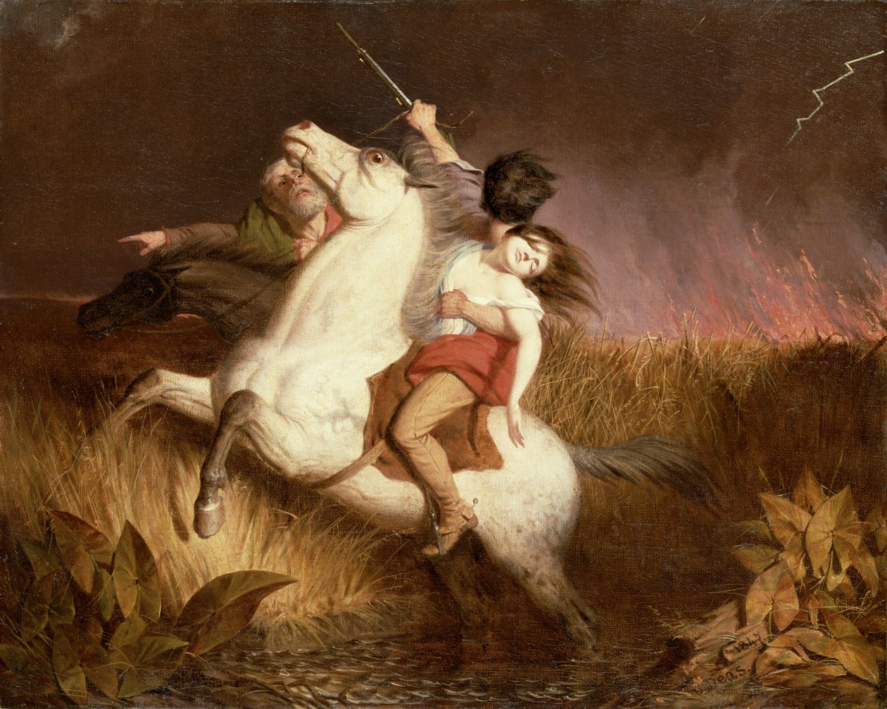 Préritűz alkotó: Charles Deas
