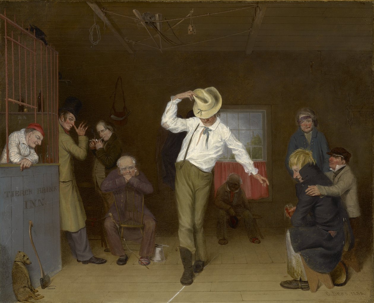 Séta a krétán alkotó: Charles Deas