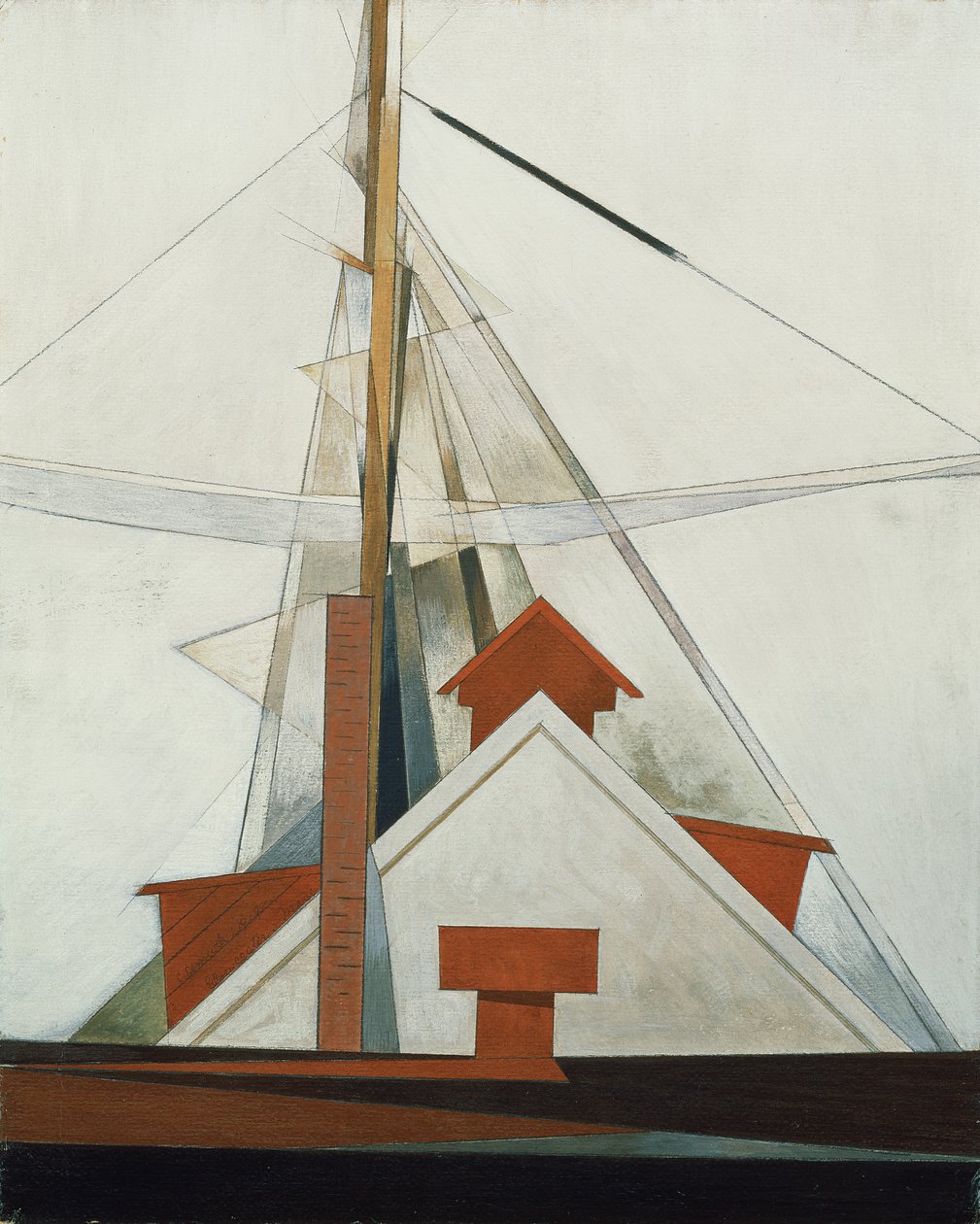 Kémények, szellőzők alkotó: Charles Demuth