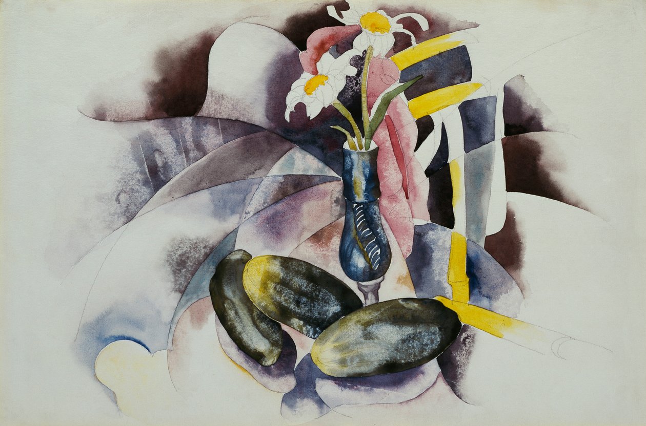 Virágok és uborkák alkotó: Charles Demuth