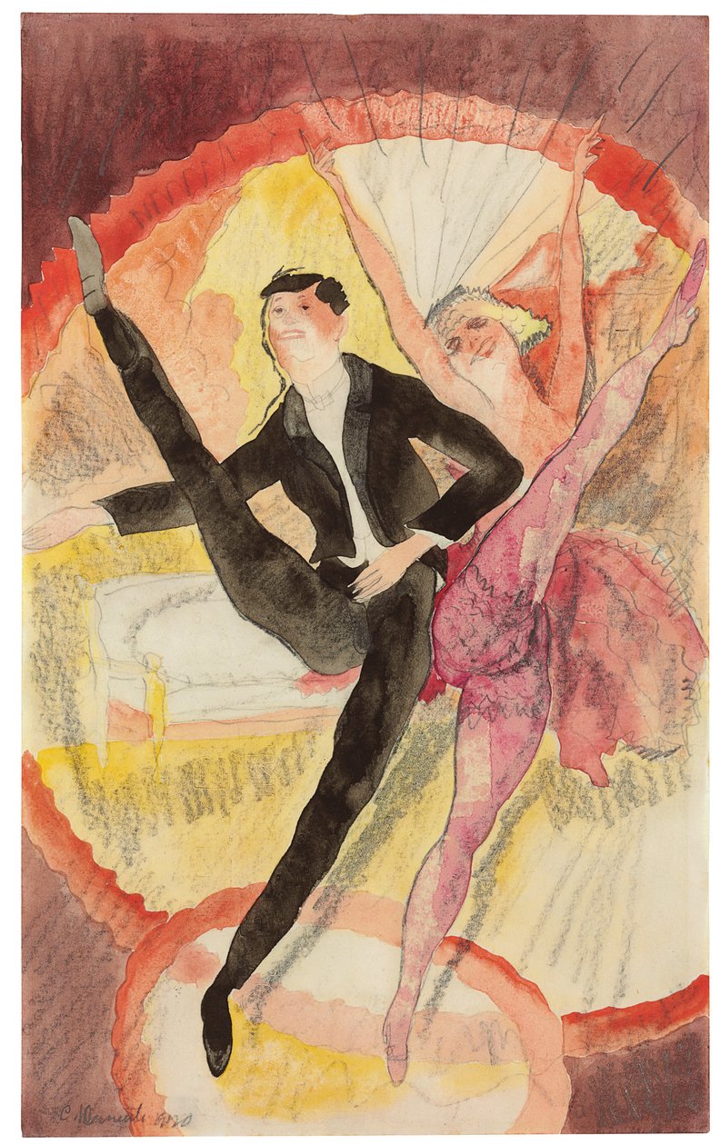 In Vaudeville: Két táncos alkotó: Charles Demuth