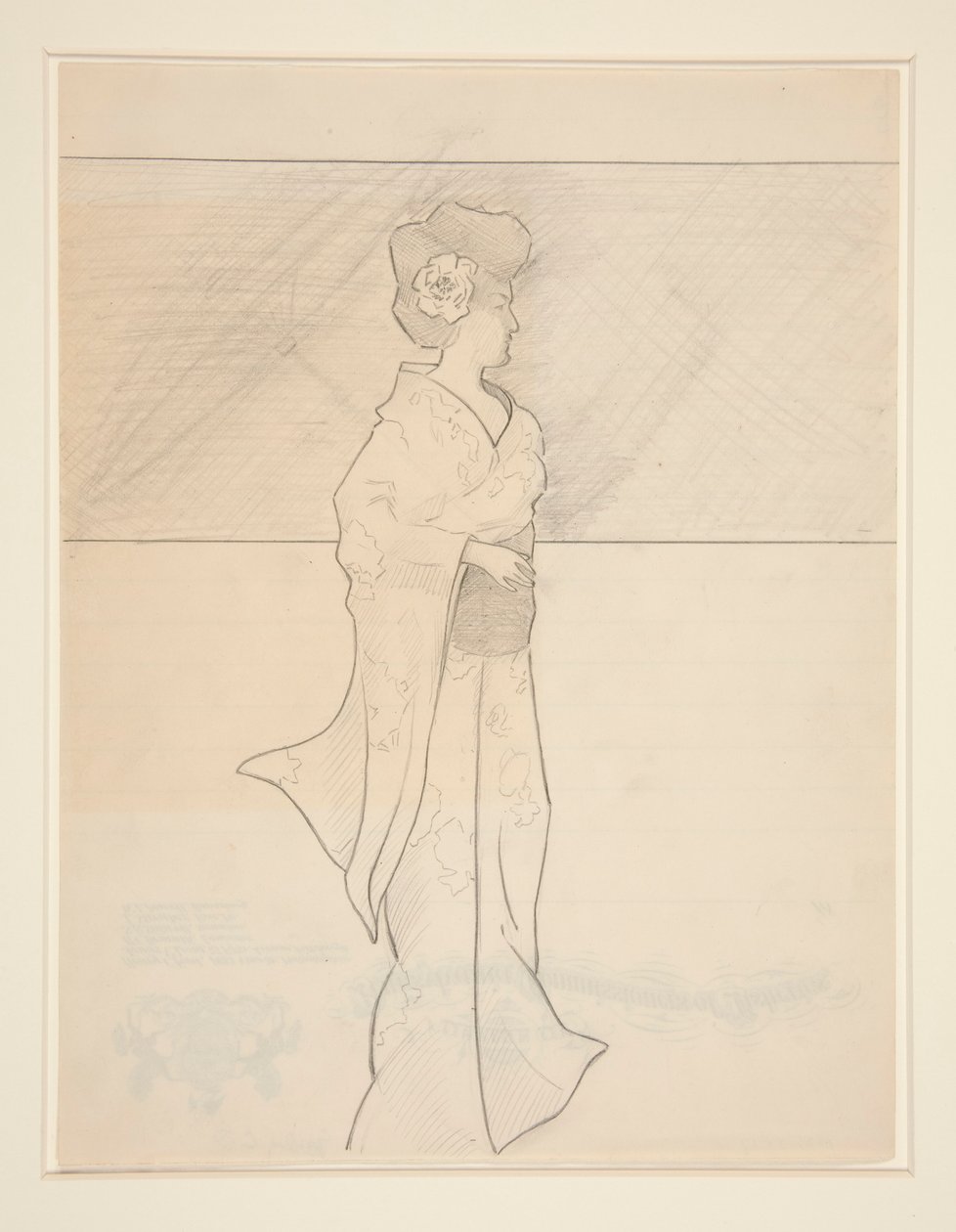 Japán hölgy alkotó: Charles Demuth