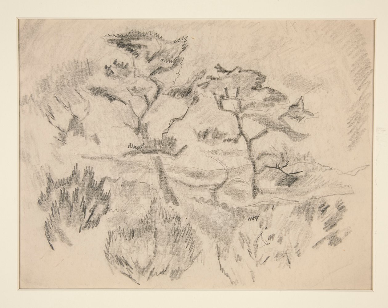Táj (Bermuda vagy Provincetown?) alkotó: Charles Demuth