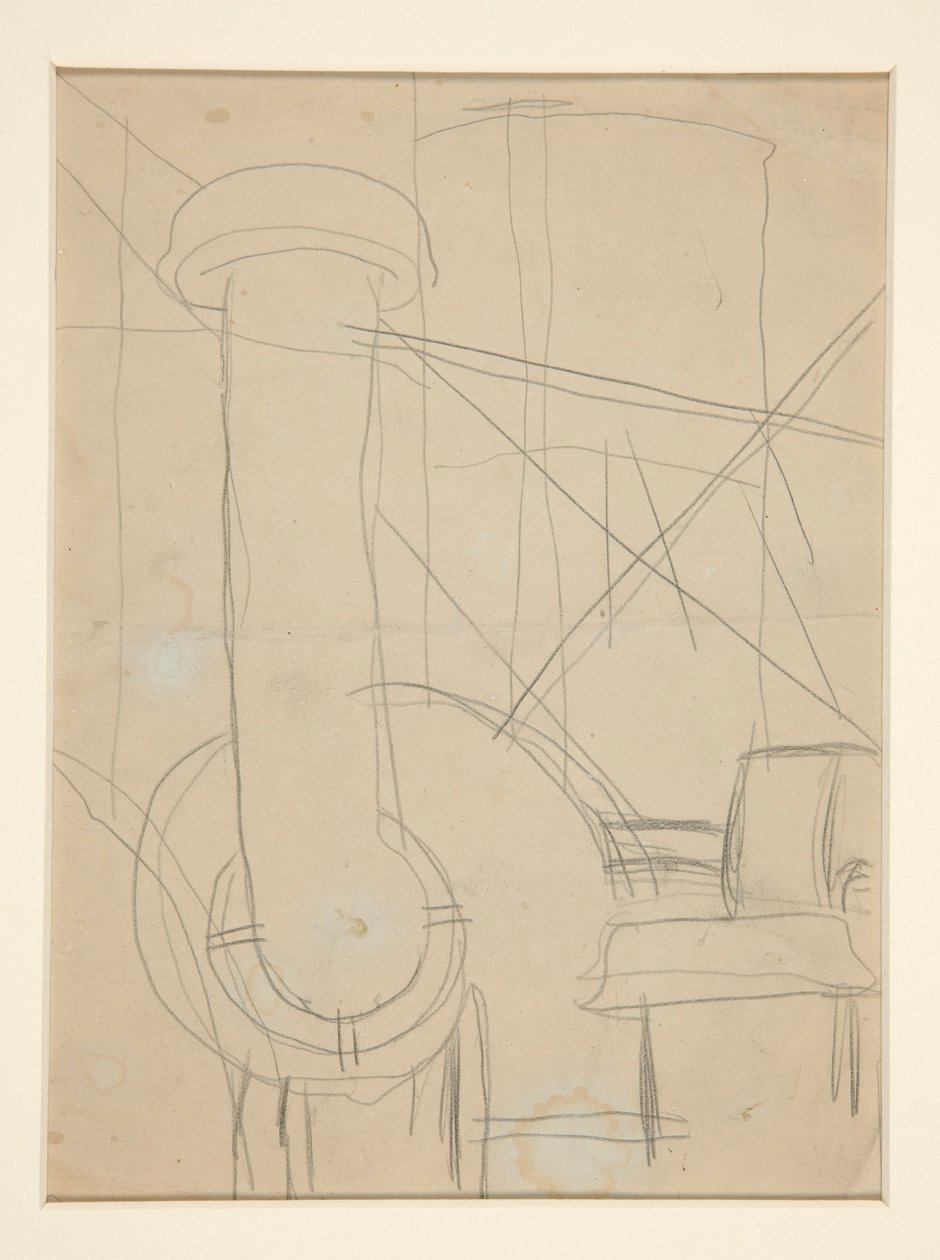 Tanulmány Pacquebot számára alkotó: Charles Demuth