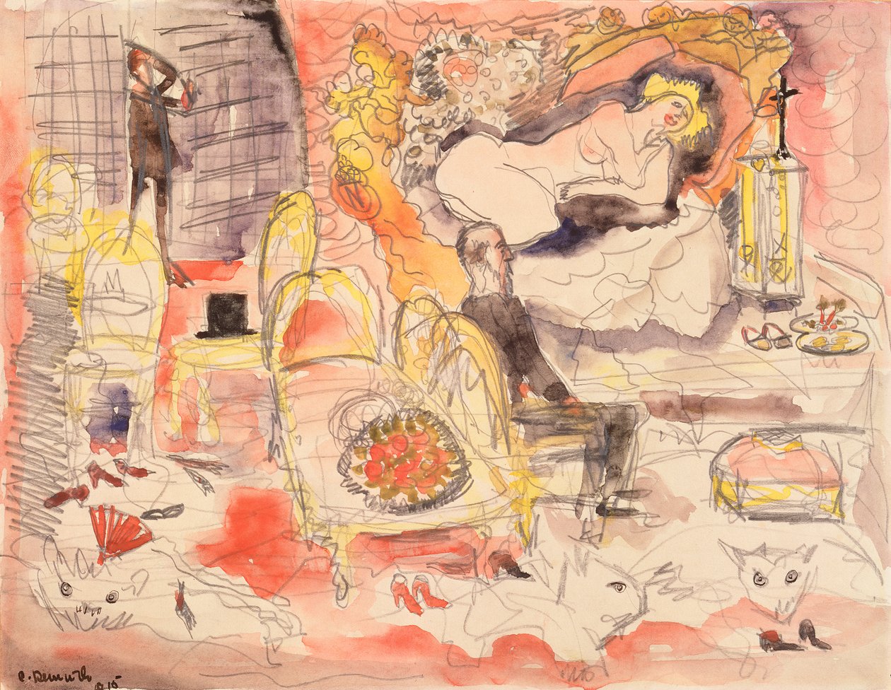 Zolas Nana, 1910 alkotó: Charles Demuth