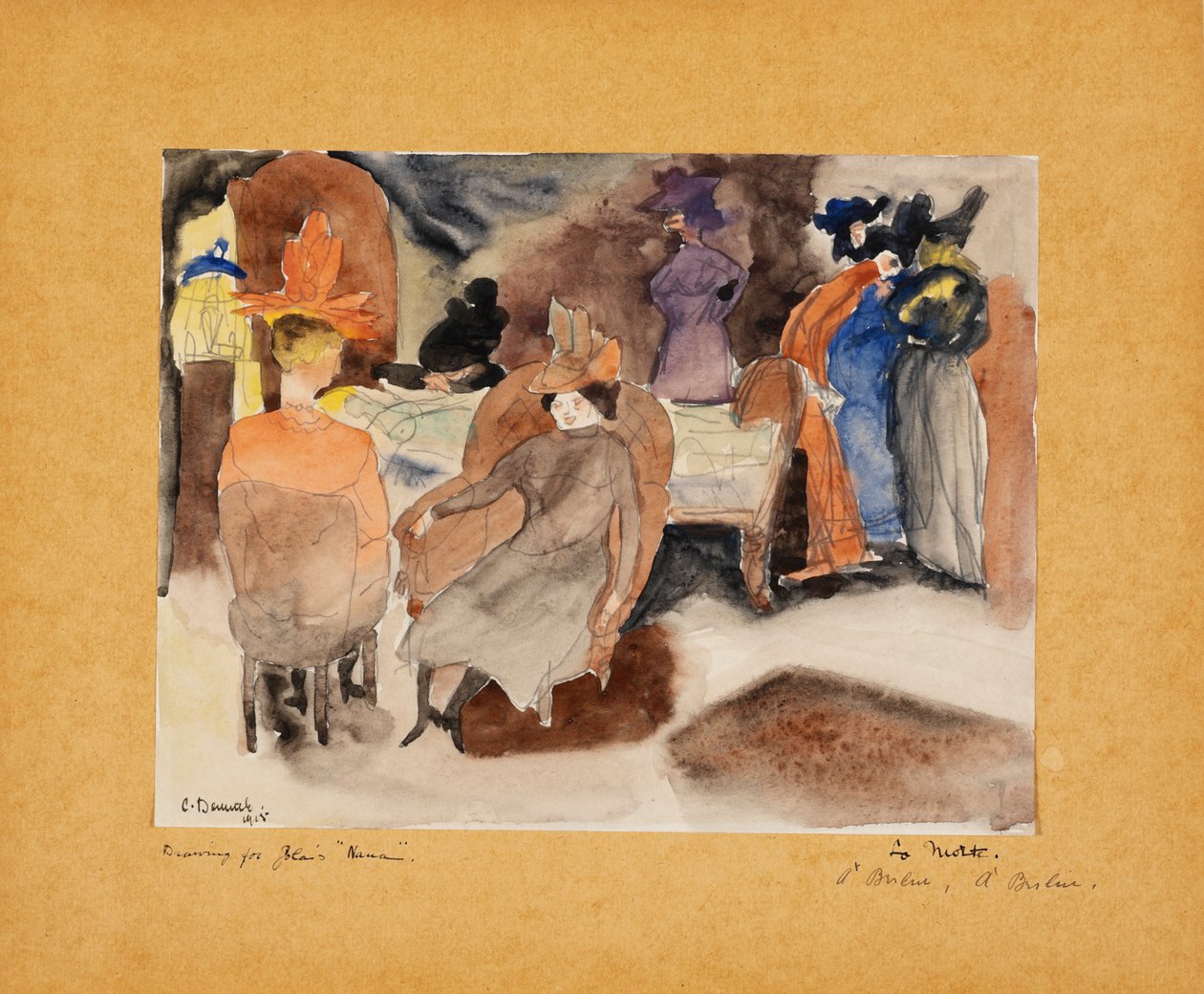 Zolas Nana, 1915 alkotó: Charles Demuth