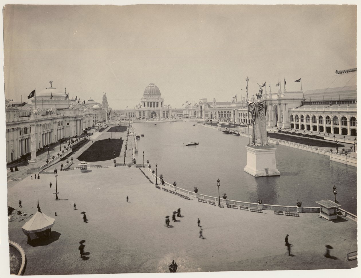 Becsületbíróság a Columbian Világkiállításon, Chicago, 1893 alkotó: Charles Dudley Arnold