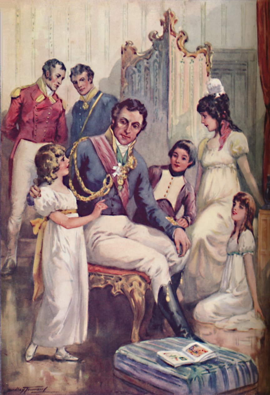 Wellington Waterloo előestéjén, 1925 alkotó: Charles Dudley Tennant
