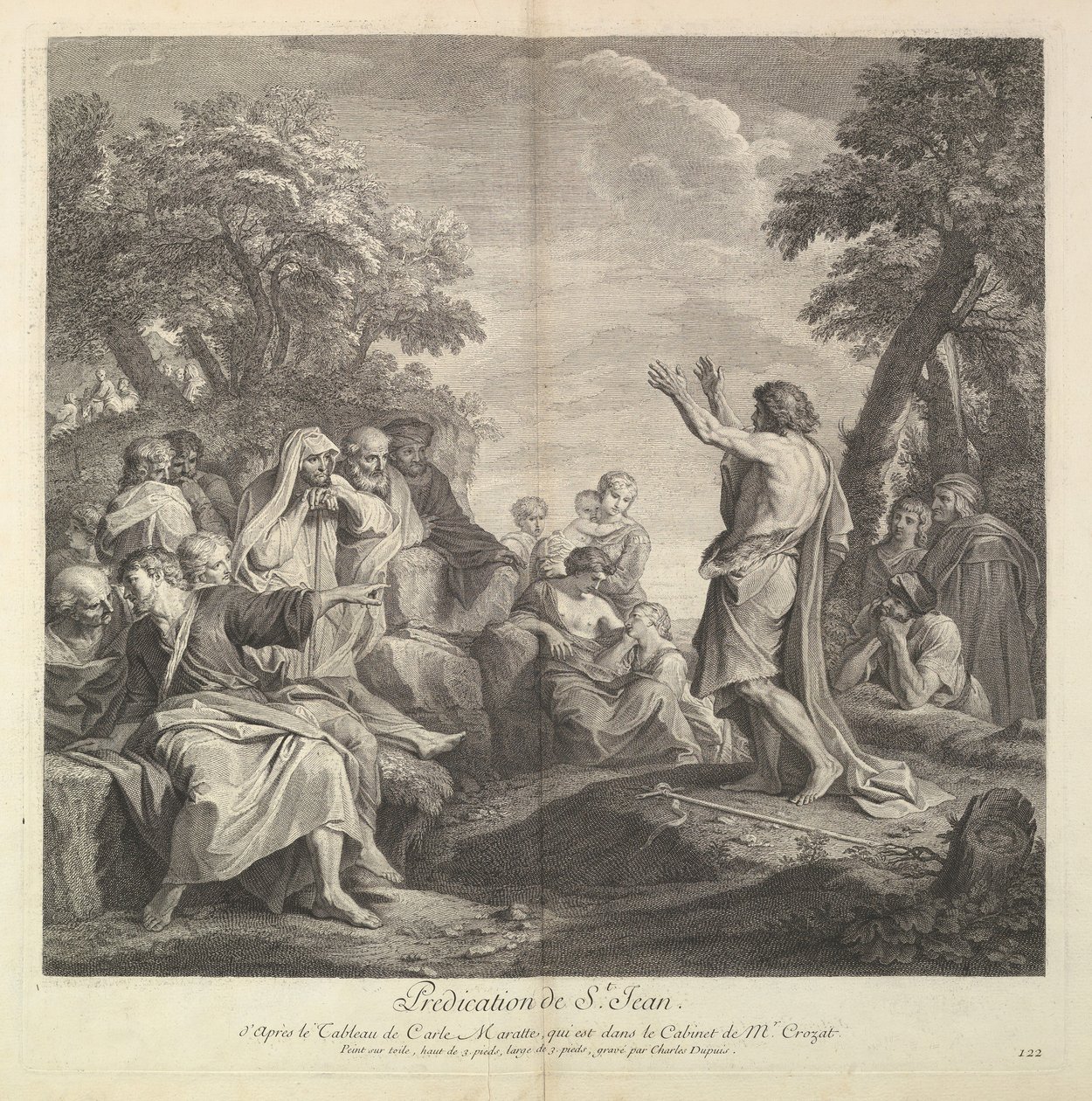 Predication de St. Jean. alkotó: Charles Dupuis