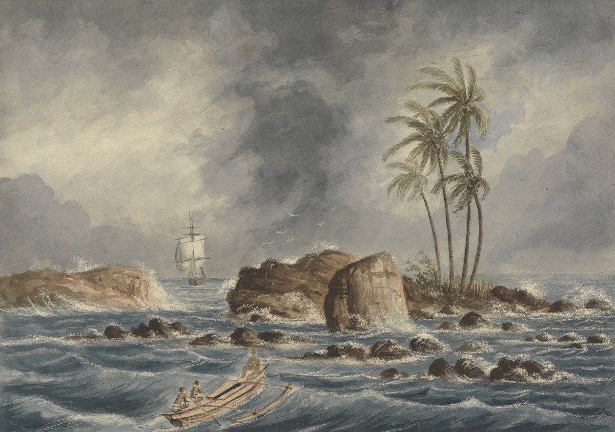 Galle Point, Ceylon (Srí Lanka) alkotó: Charles Dyce