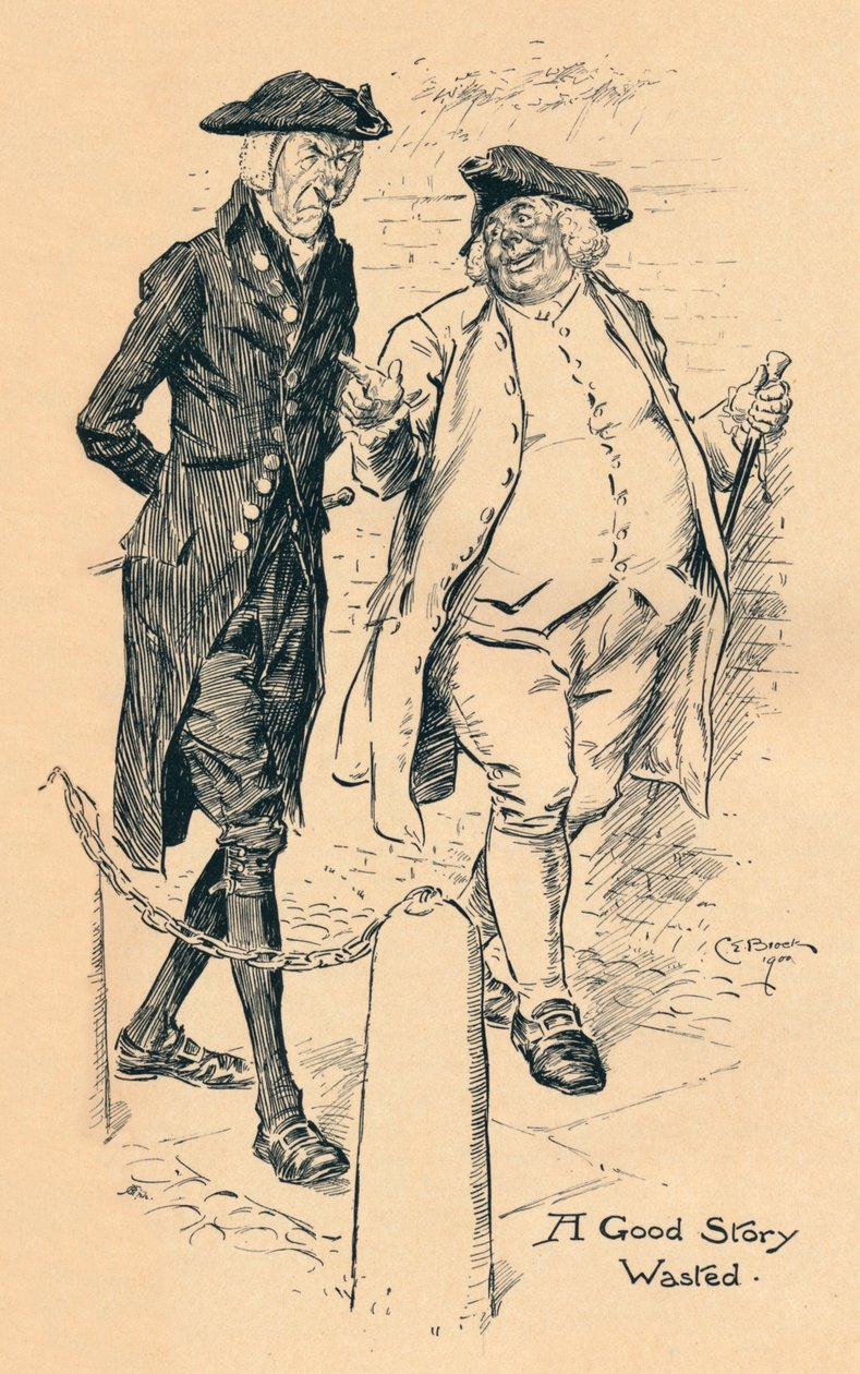 Egy jó történet elveszett, c1900 alkotó: Charles Edmund Brock