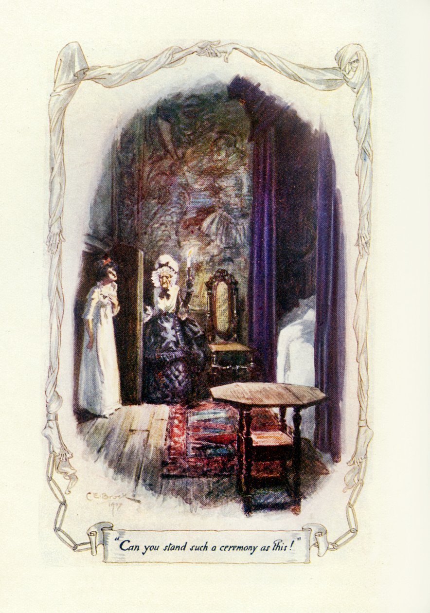 Kibírsz-e egy ilyen szertartást, 1907 (illusztráció) alkotó: Charles Edmund Brock