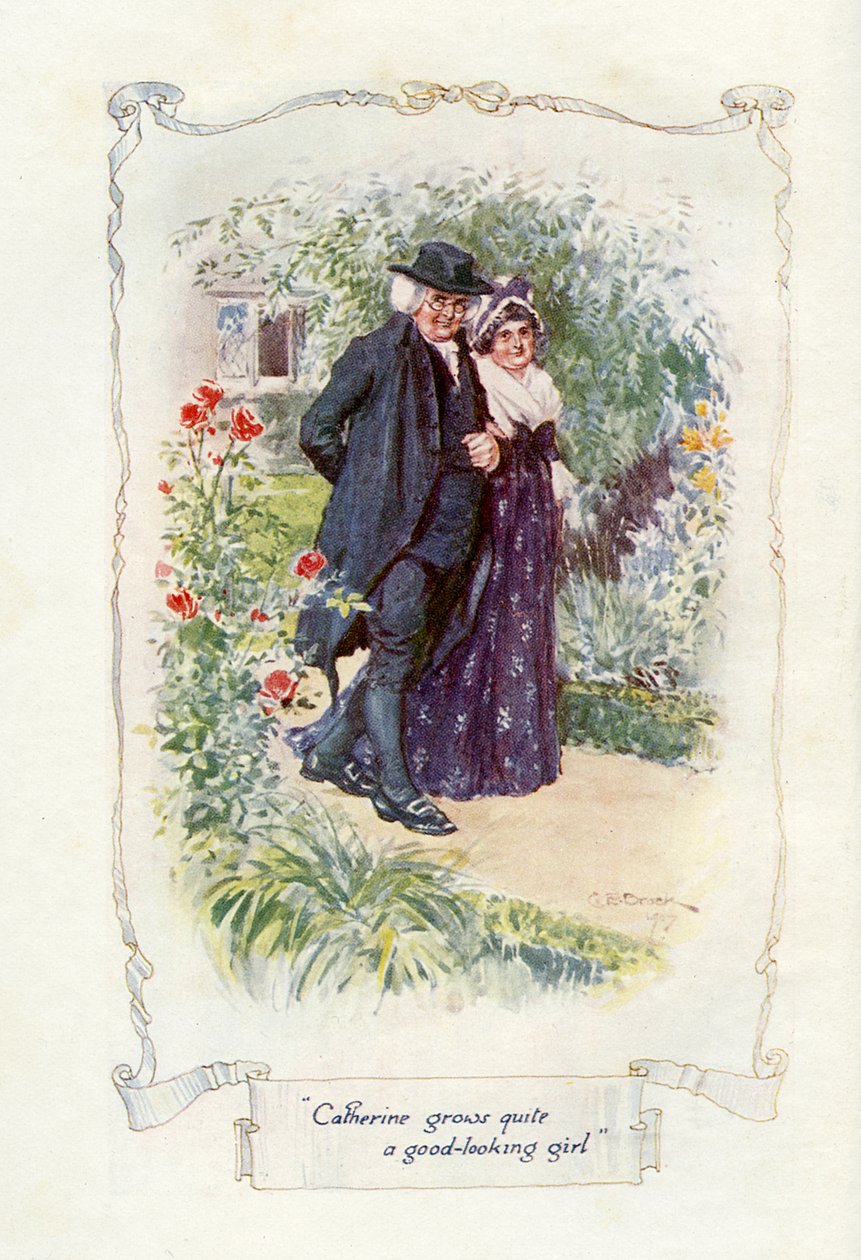 Catherine nagyon jól néz ki, 1907 (illusztráció) alkotó: Charles Edmund Brock