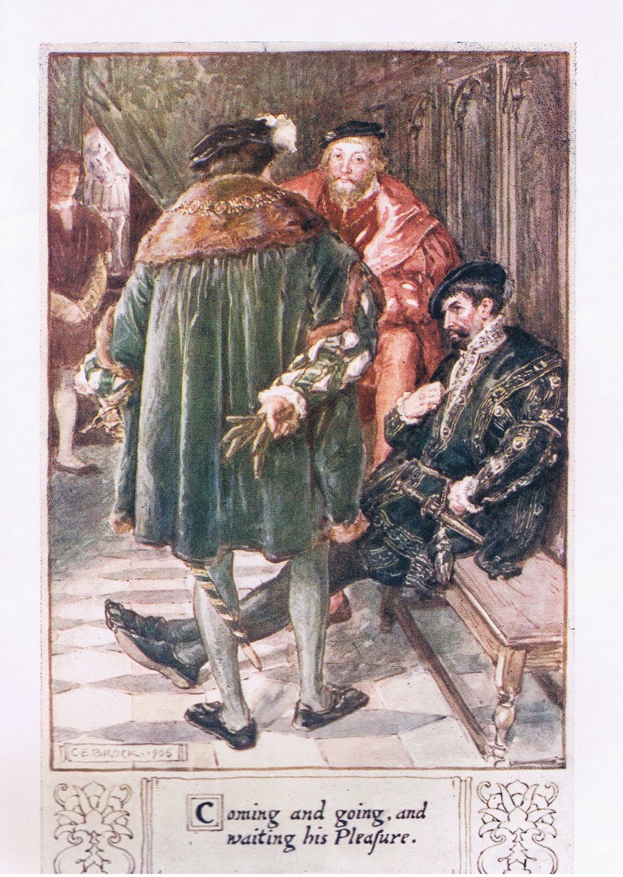 Jön-megy, és várja az örömét alkotó: Charles Edmund Brock