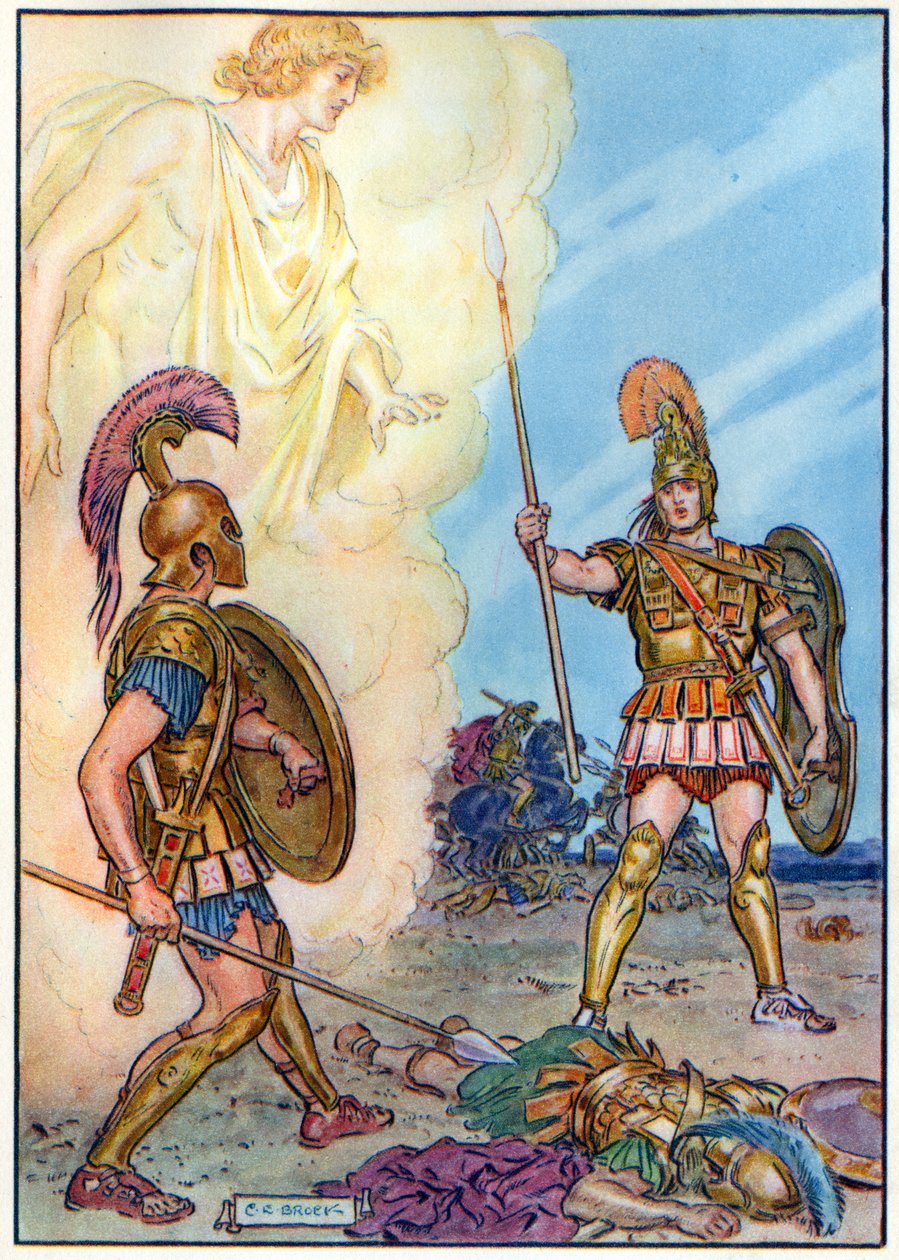 Hektort megmenti Apolló, a "The Children