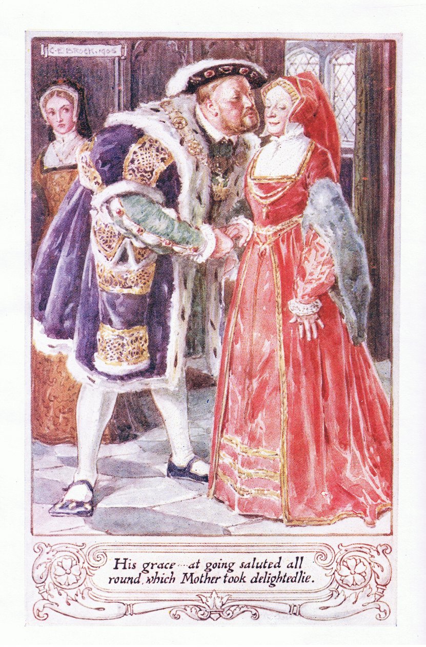 Az ő kegyelme, hogy elindult, mindenütt üdvözölte, amit anya örömmel vett alkotó: Charles Edmund Brock