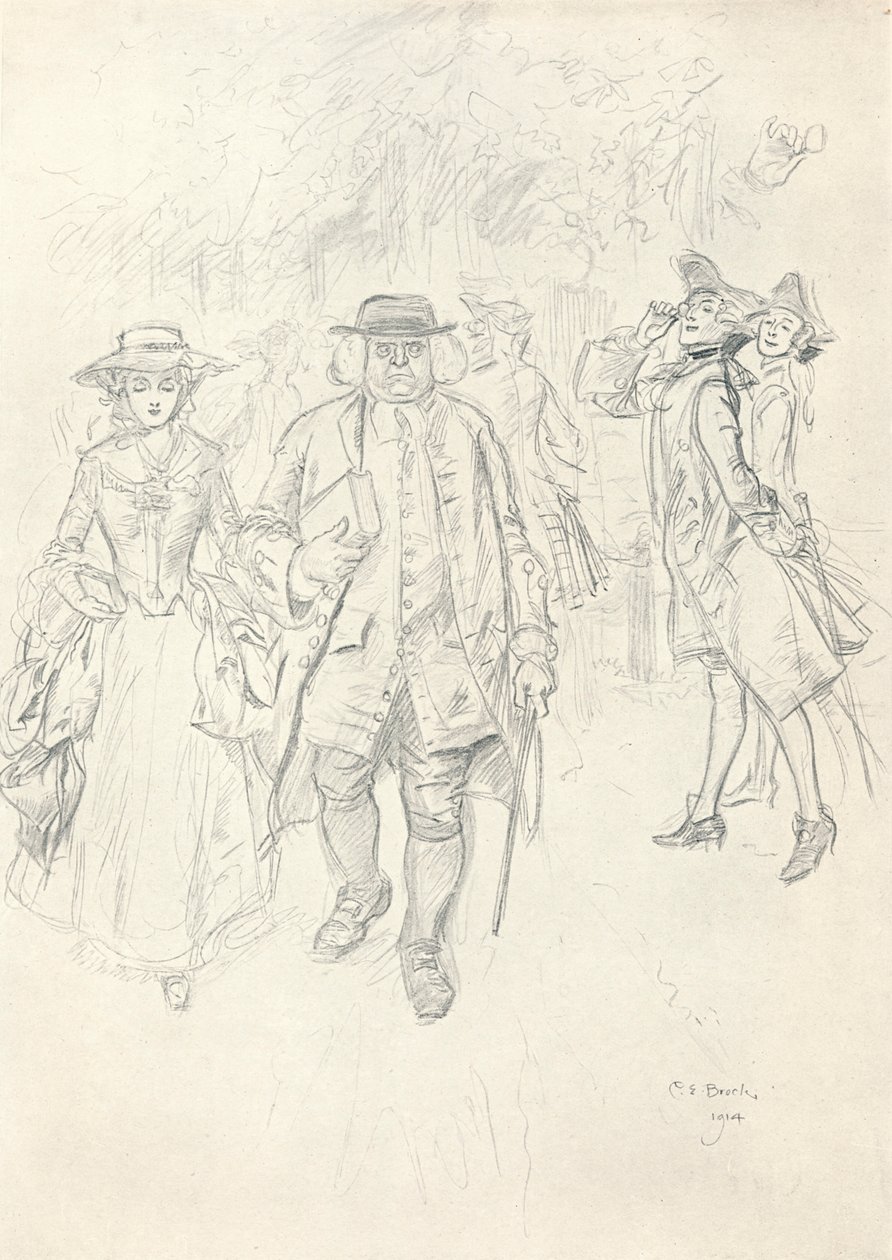 Running The Gauntlet – II. szakasz, 1920 alkotó: Charles Edmund Brock