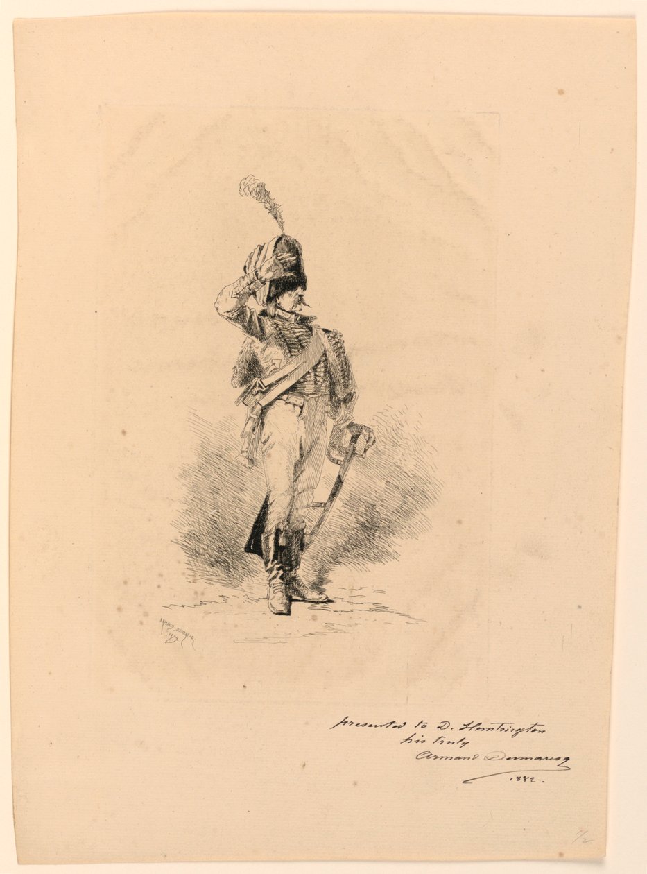 A katonai üdvözlet alkotó: Charles Edouard Armand Dumaresq