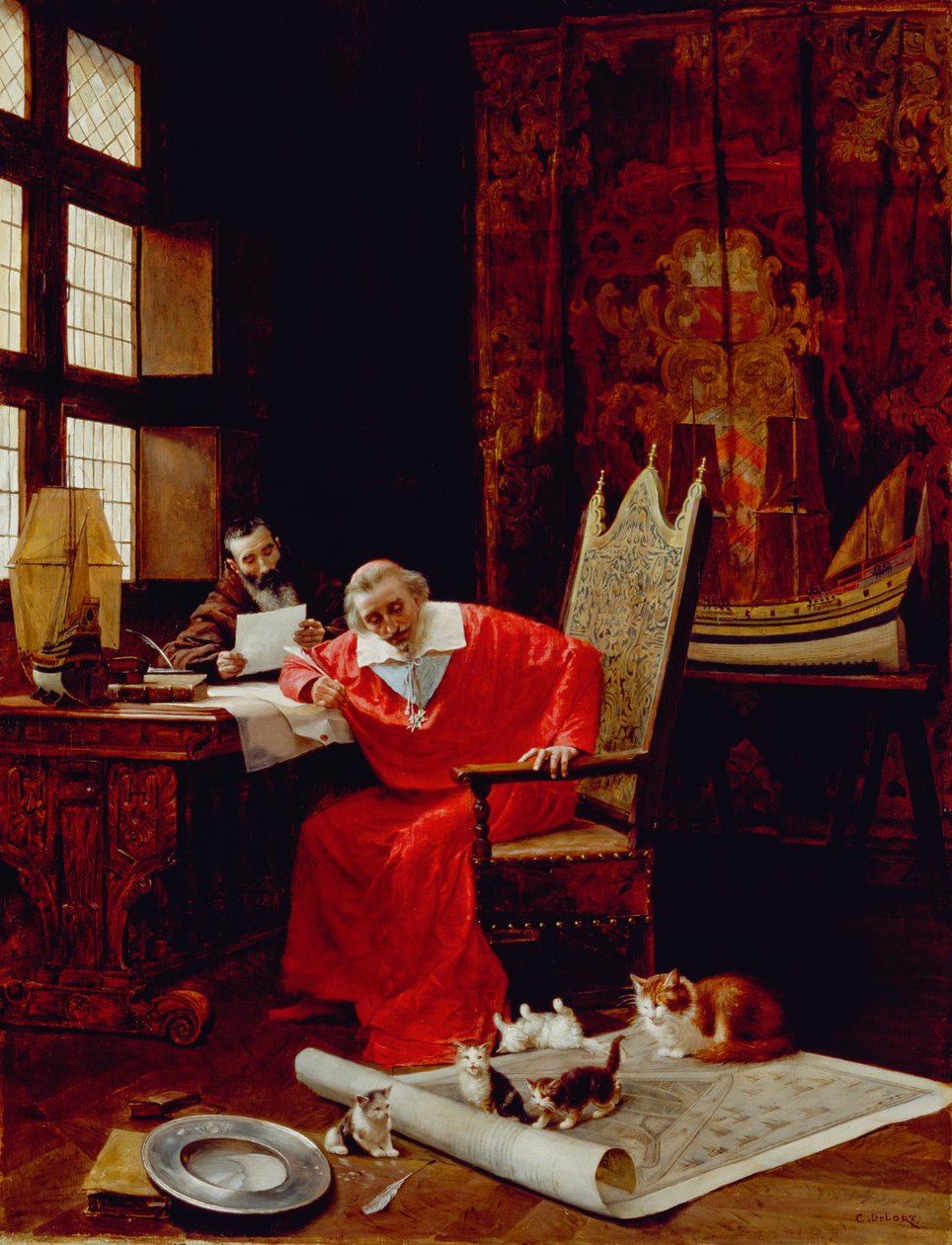 A Cardinals szabadidő alkotó: Charles Edouard Delort