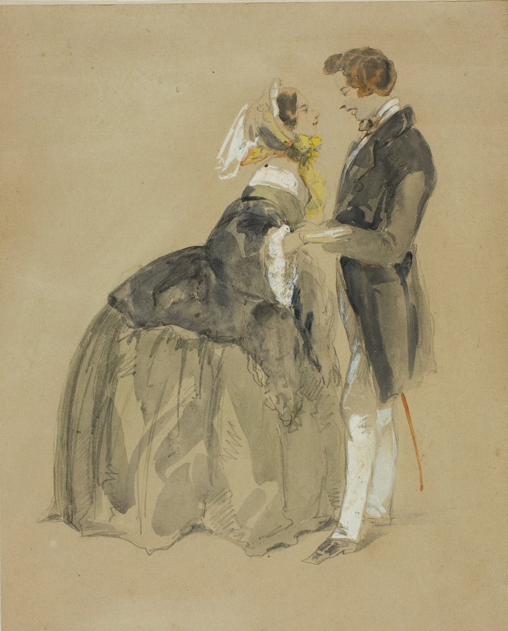 A pár alkotó: Charles Edouard de Beaumont