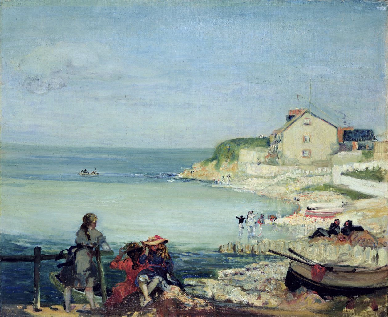 Tengerparti jelenet, Swanage alkotó: Charles Edward Conder