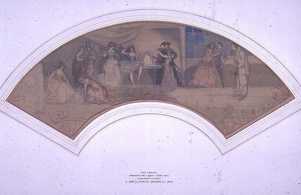 Felkészülés a díszes bálra alkotó: Charles Edward Conder