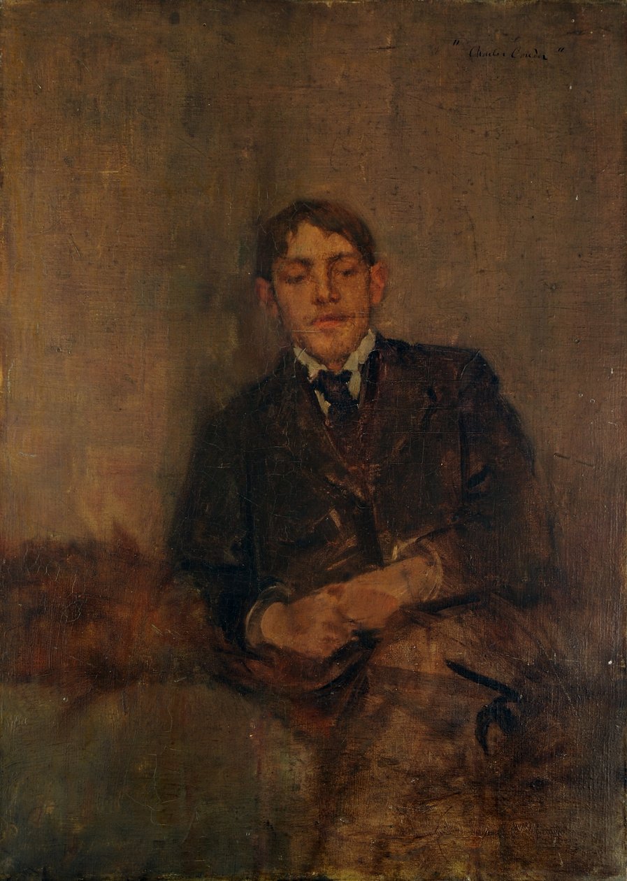 Önarckép, 1895 körül alkotó: Charles Edward Conder