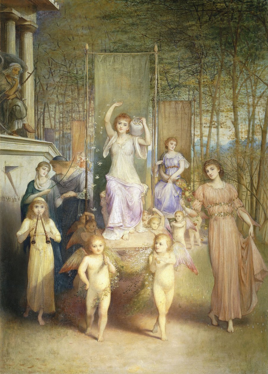 Az évszakok márciusa, alkotó: Charles Edward Halle