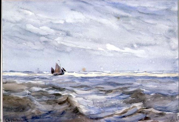 A keleti parton, 19. század alkotó: Charles Edward Holloway