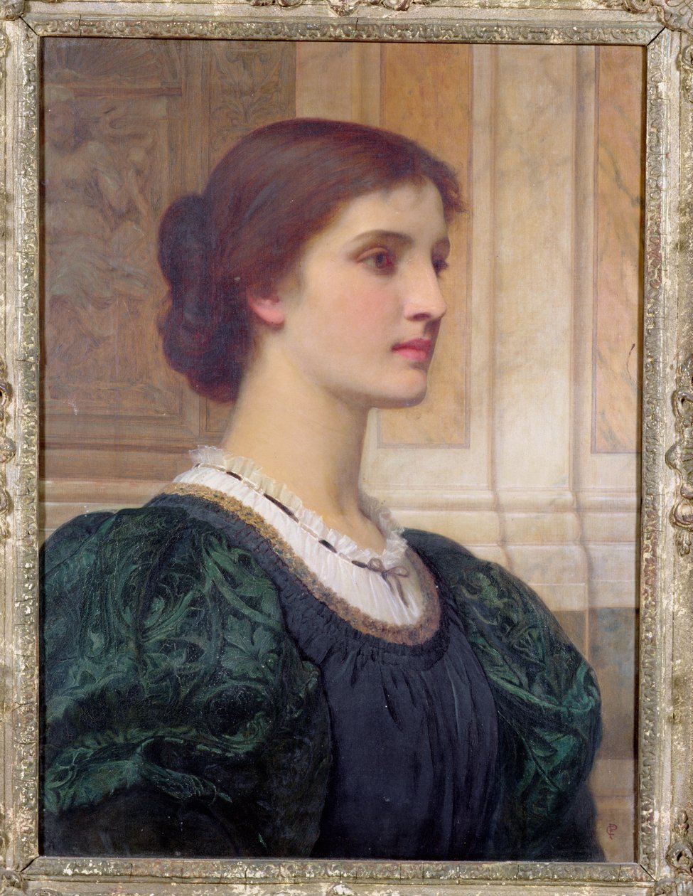 Kate Dickens, a művész feleségének portréja alkotó: Charles Edward Perugini