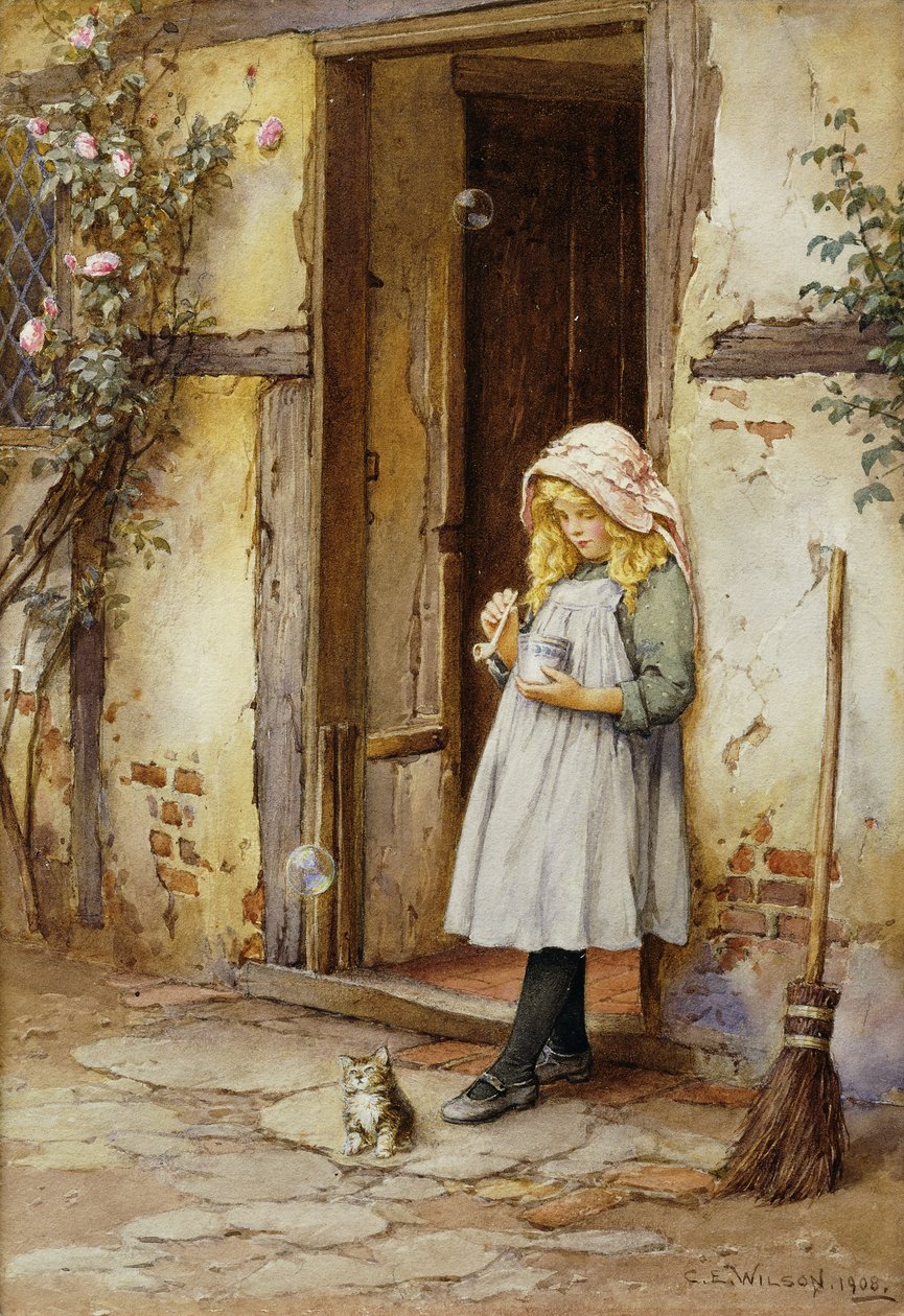 Buborékok Kittynek alkotó: Charles Edward Wilson