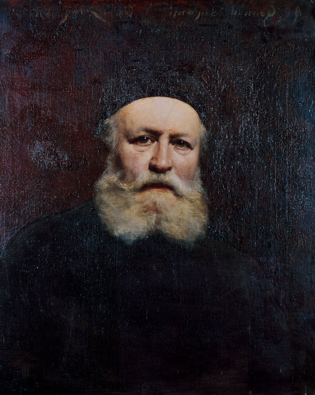 Charles Gounod francia zeneszerző portréja (Párizs alkotó: Charles Emile Auguste Carolus Duran