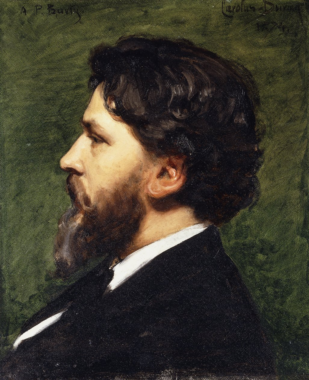 Phillipe Burty portréja, 1874 alkotó: Charles Emile Auguste Carolus Duran