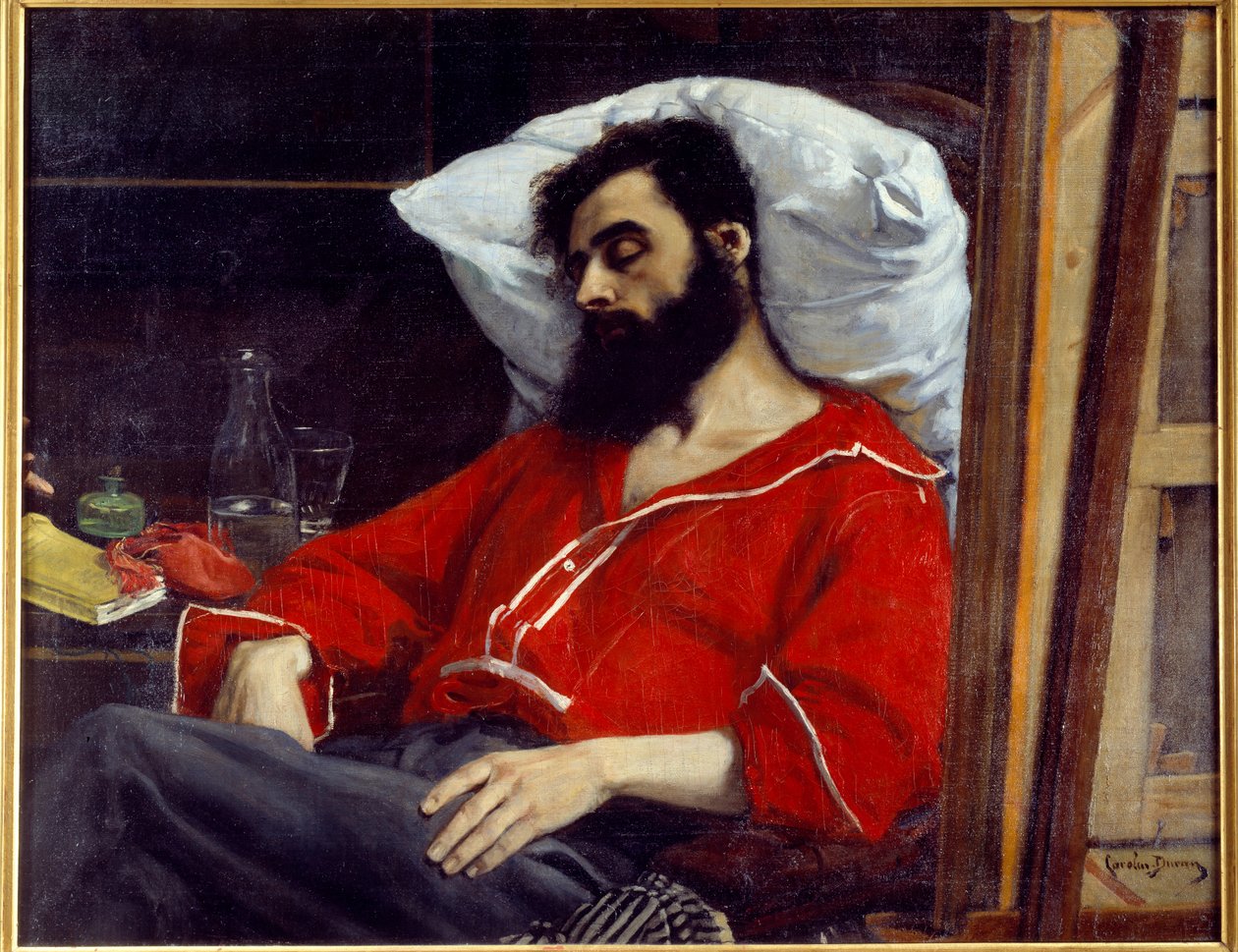 Felgyógyult vagy megsértette. Emile Auguste Carolus Duran festménye (Carolus-Duran alkotó: Charles Emile Auguste Carolus Duran