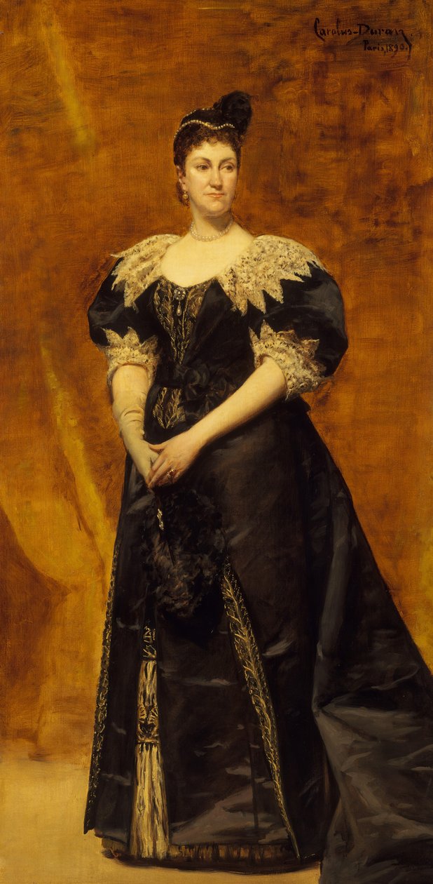Mrs. William Astor Caroline Webster Schermerhorn, 1831-1908, 1890. alkotó: Charles Emile Auguste Carolus Duran