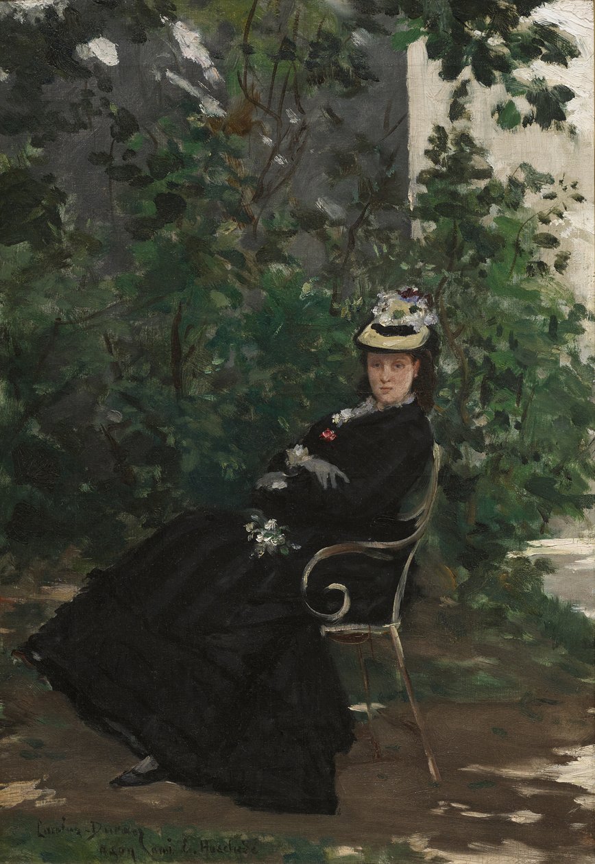 Madame Alice Hoschede portréja, 1872-78 körül (olaj, vászon) alkotó: Charles Emile Auguste Carolus Duran