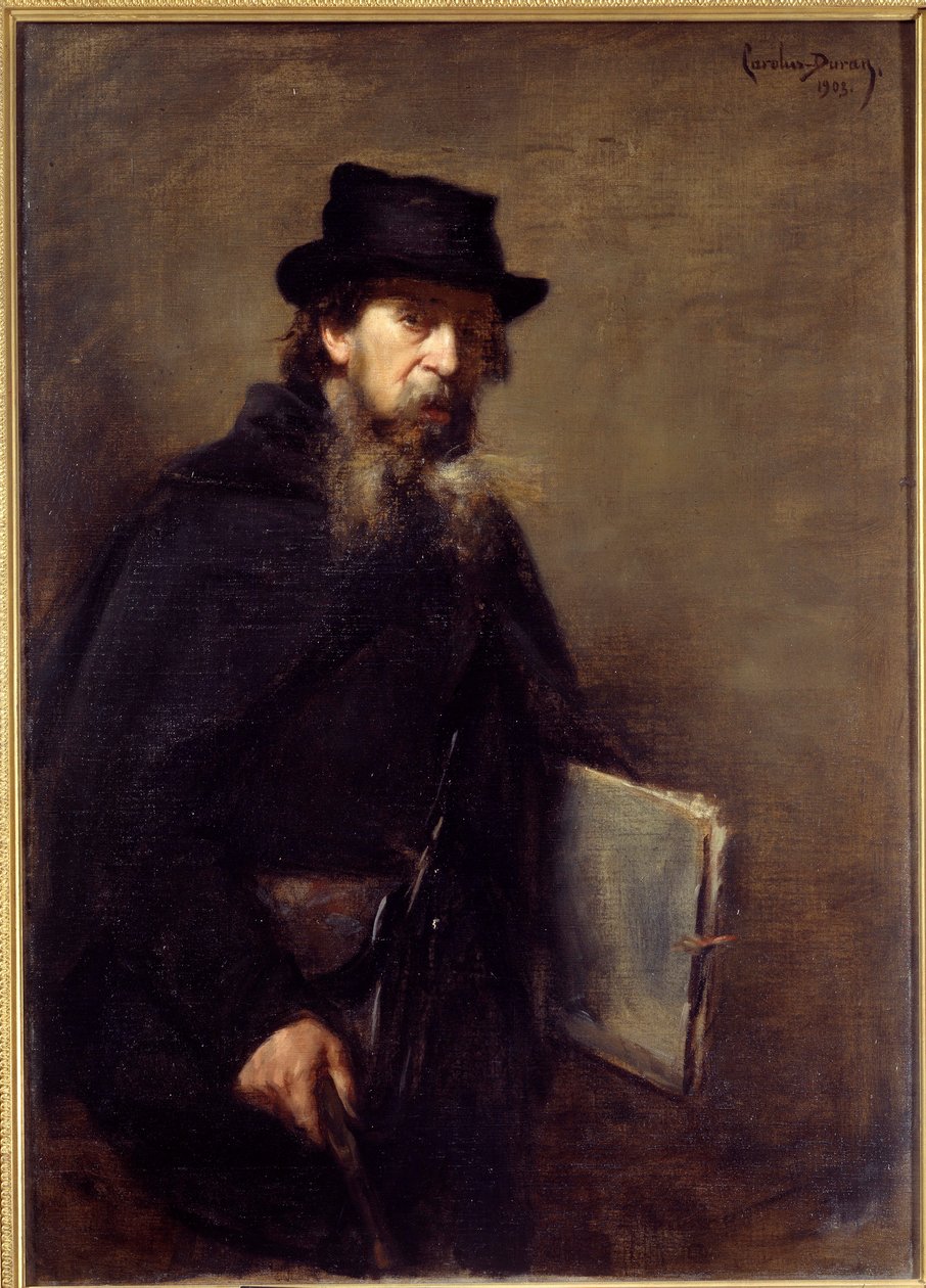 A régi litográfus Emile Auguste Carolus Duran festménye (Carolus-Duran alkotó: Charles Emile Auguste Carolus Duran