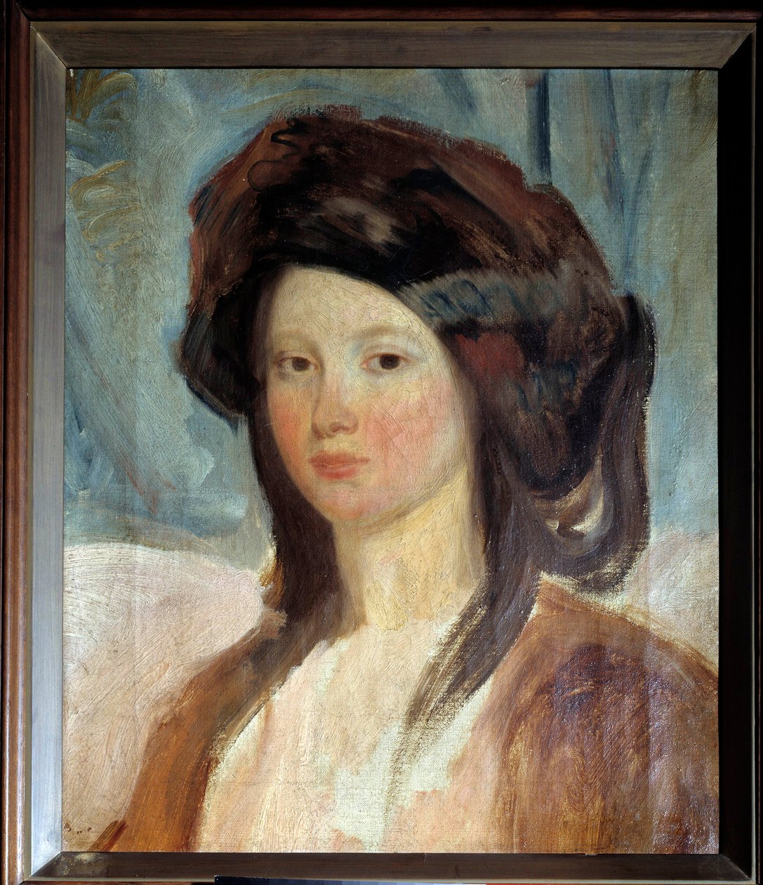 Juliette Drouet (1806-1883), Victor Hugo színésznőjének és szeretőjének portréja Charles Emile Champmartin (1797-1883) festménye, 19. századi Párizs, Victor Hugo otthona alkotó: Charles Emile Callande de Champmartin