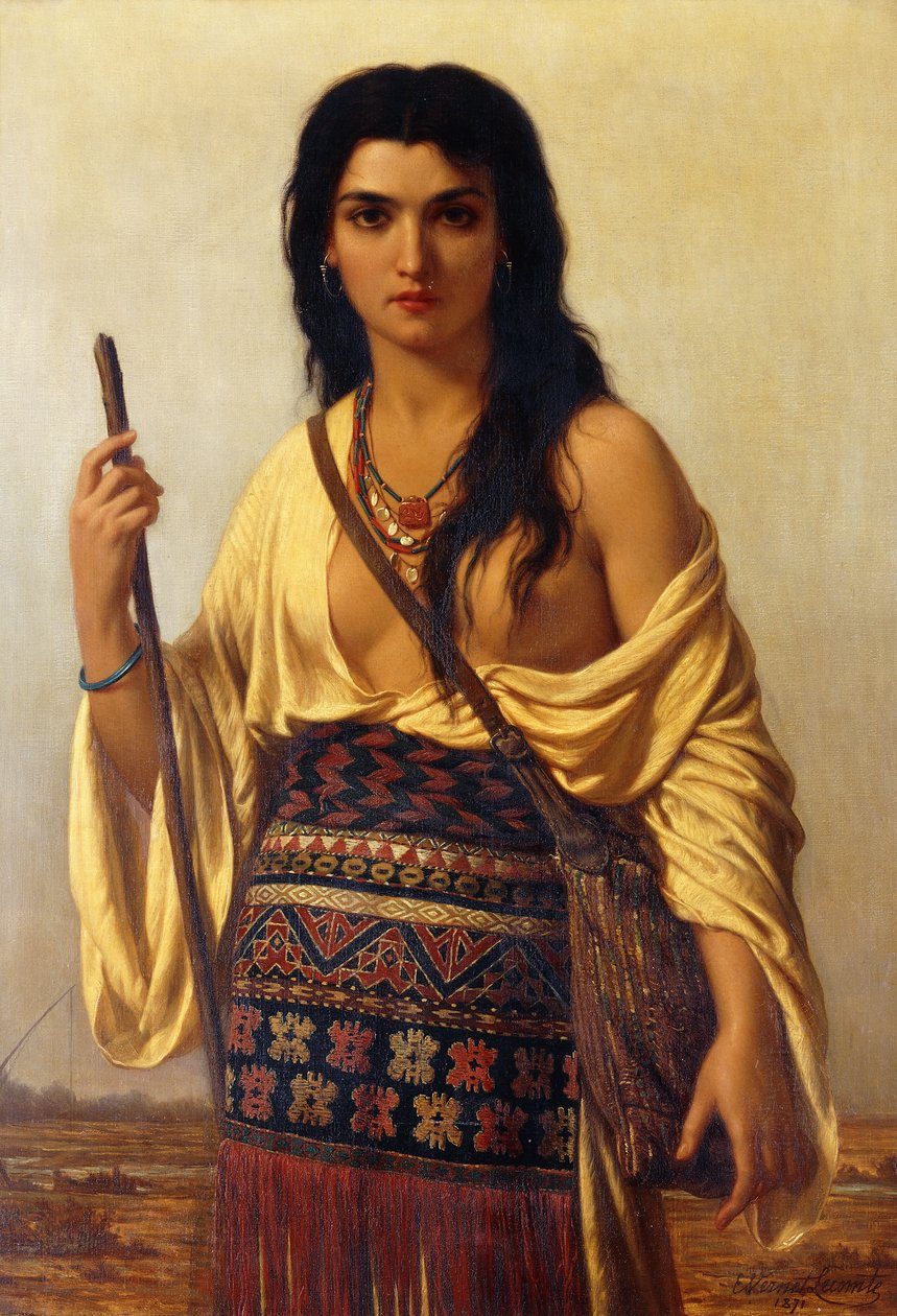 Minnehaha, 1871 alkotó: Charles Emile Hippolyte Vernet Lecomte