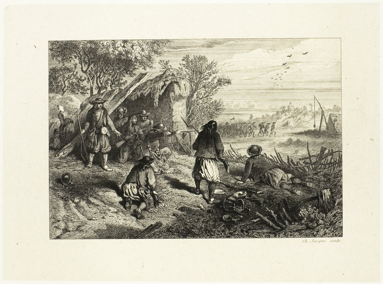 Egy csapda alkotó: Charles Emile Jacque