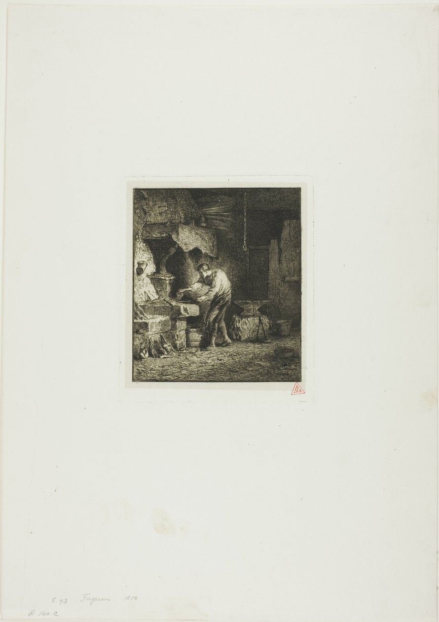Kovács Balra néz alkotó: Charles Emile Jacque