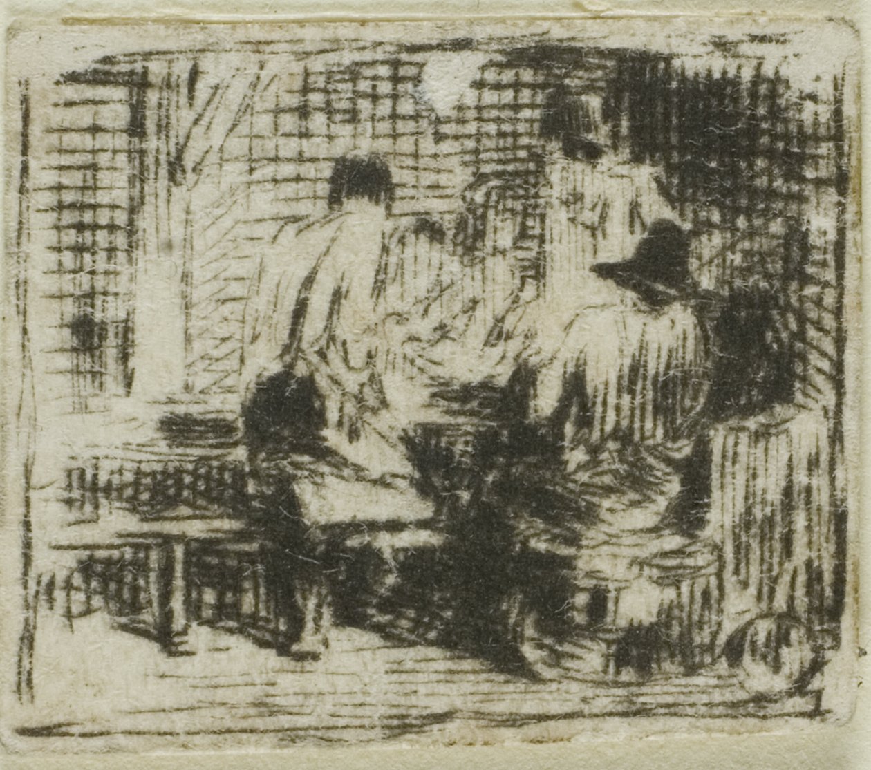 Ivók alkotó: Charles Emile Jacque