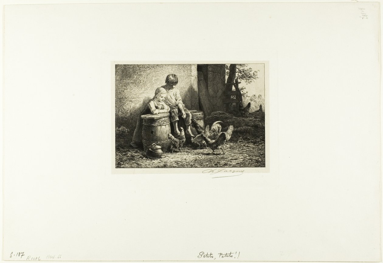 Kicsik! Kicsik! alkotó: Charles Emile Jacque