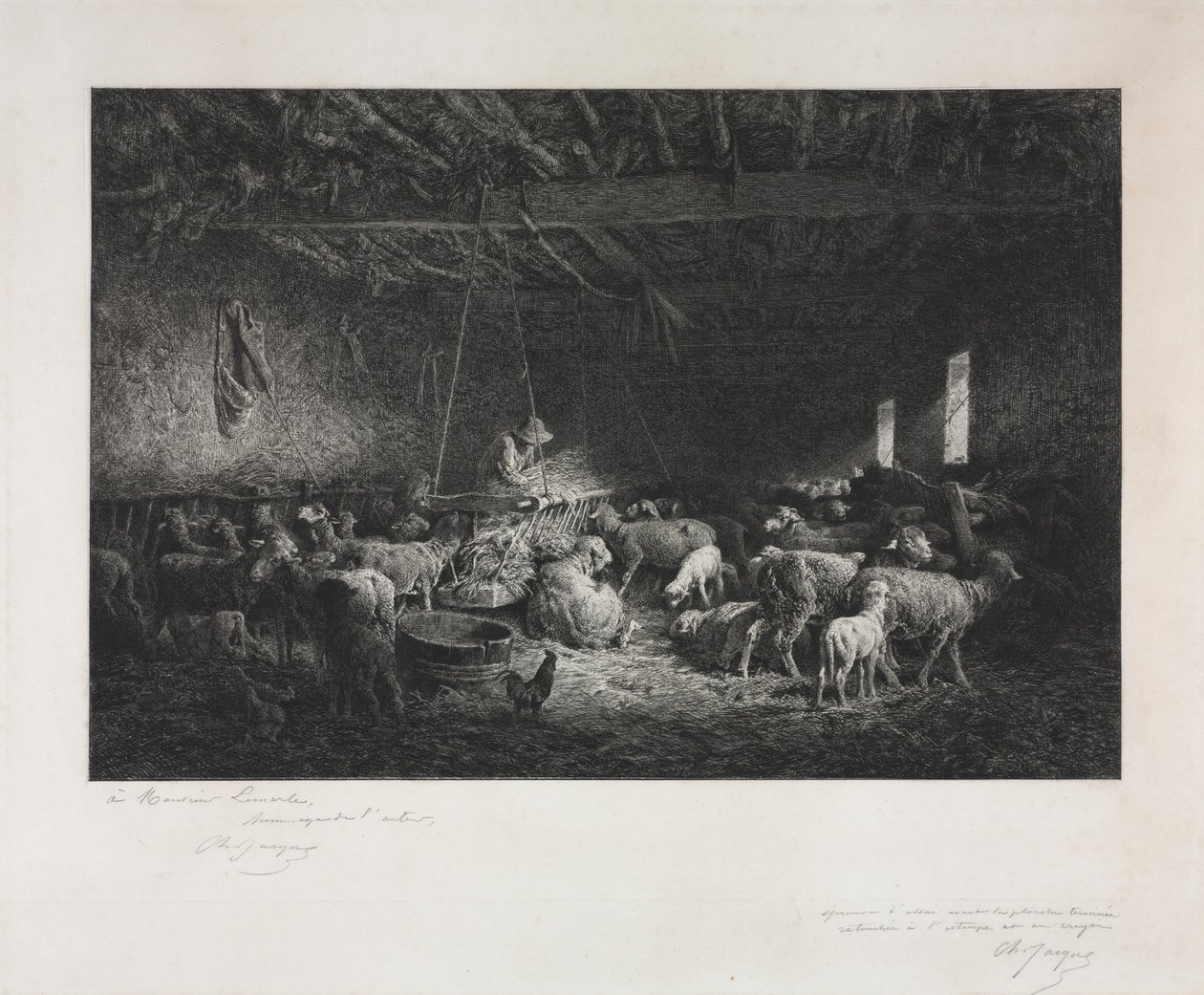 Stabil alkotó: Charles Emile Jacque