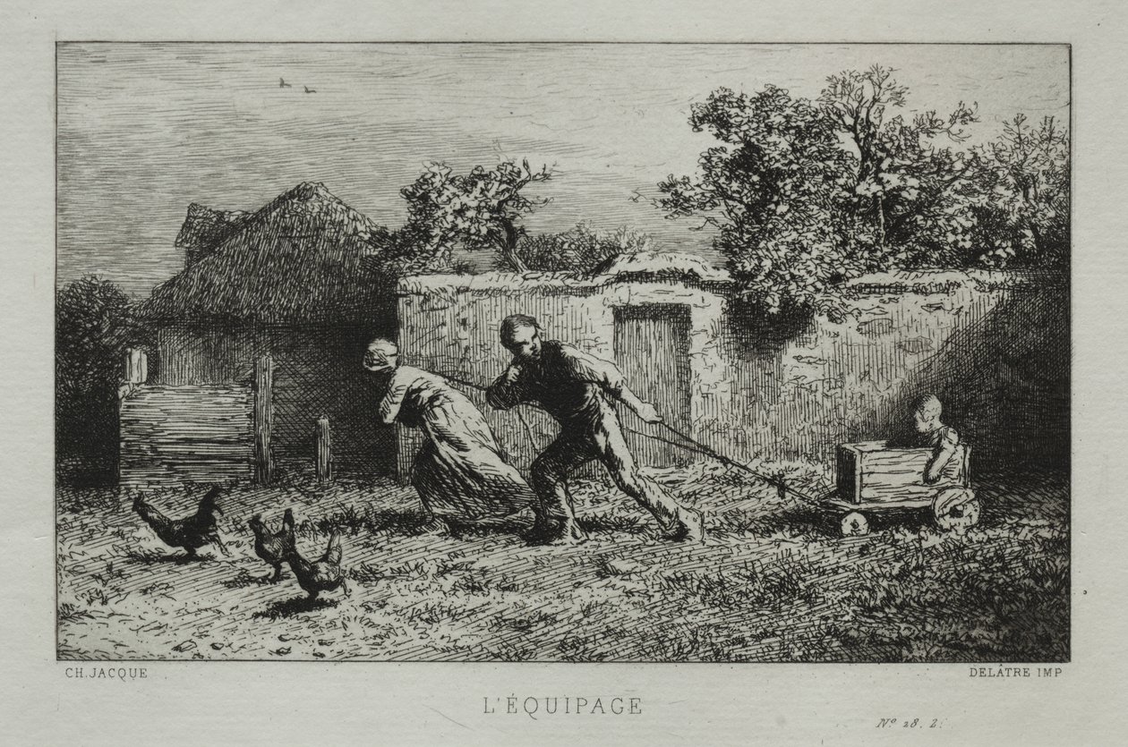 A legénység alkotó: Charles Emile Jacque