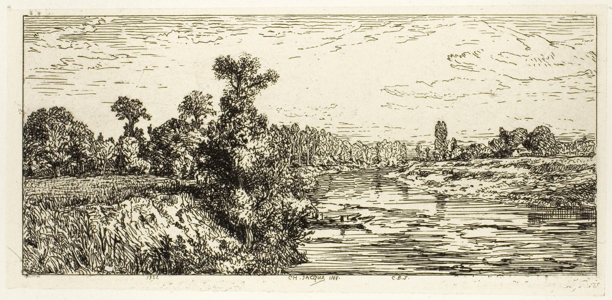 Aligre-sziget, két hajóval alkotó: Charles Emile Jacque
