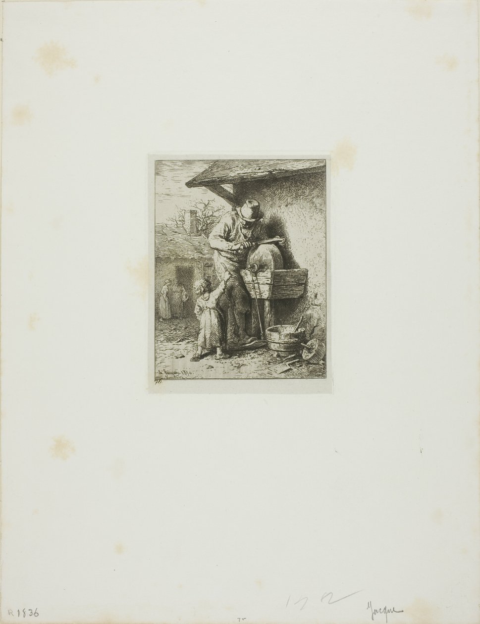 A Kés-daráló alkotó: Charles Emile Jacque